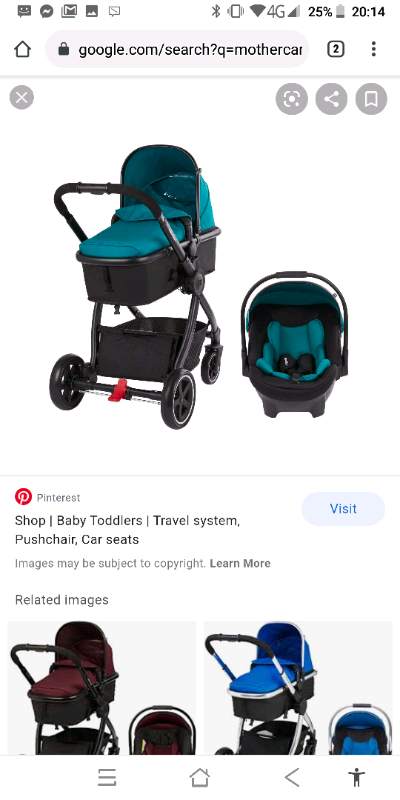 mothercare journey teal